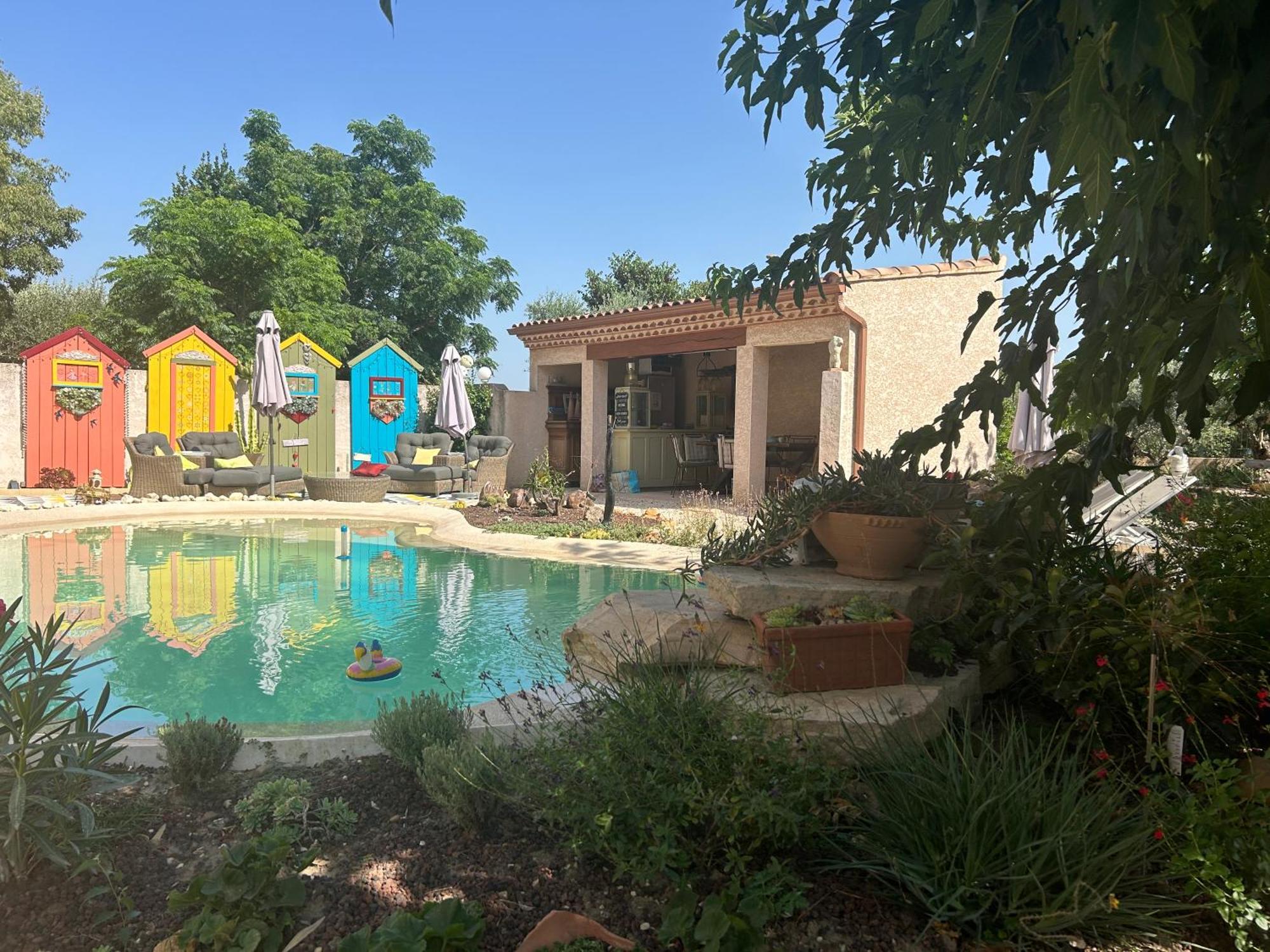 Bed and Breakfast Au Ciel Etoile Кастийон-дю-Гар Экстерьер фото
